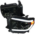 SPEC D TUNING headlights installed view