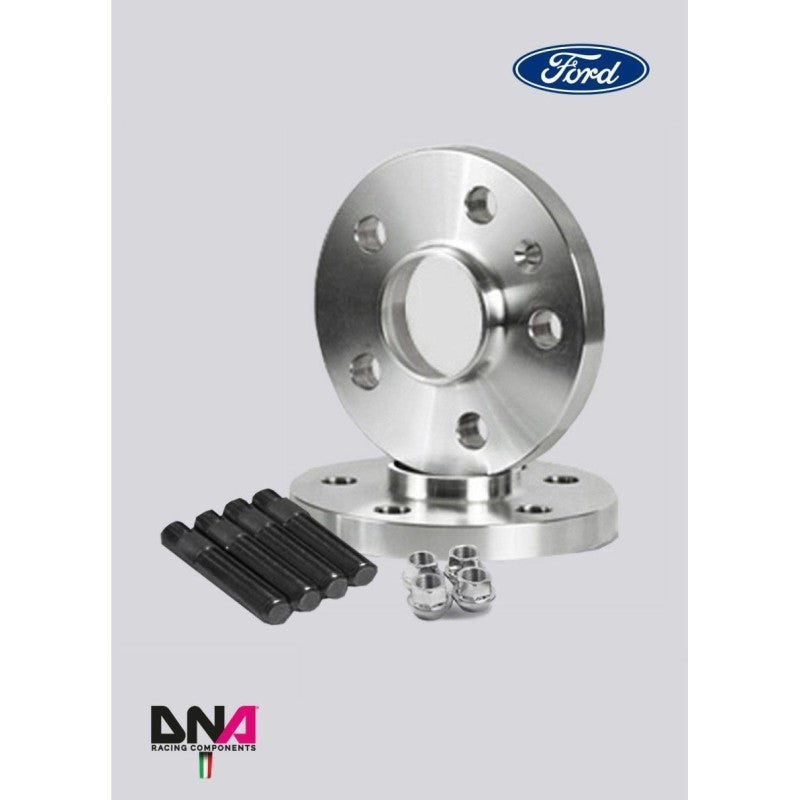 DNA Racing wheel spacers 16 mm Motorsport studs and nuts kit