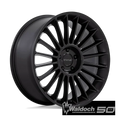 ST003 22X9.5 5X130 M-BLK 30MM