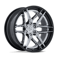 ST003 22X9.5 6X5.5 G-SLV 25MM