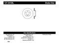 StopTech 9/07-09 BMW 328 Slotted & Drilled Left Front Rotor