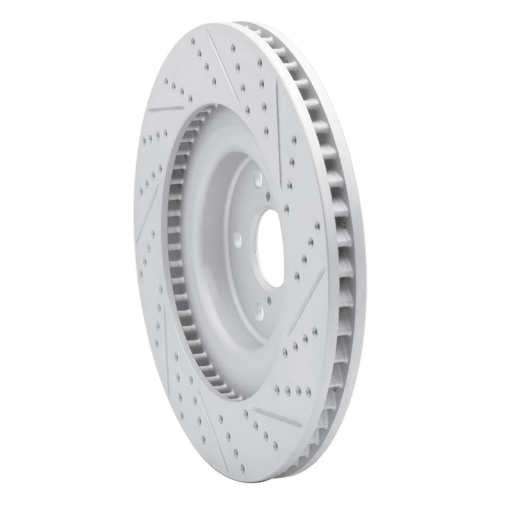 DFC 13-20 Lexus Gs350 Left Front Drilled & Slotted Geoperformance Rotor
