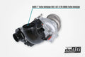 do88 VAG 1.8/2.0 TSI (MQB) Turbo Inlet Pipe Blue Hose OEM Turbo OEM Airbox