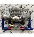 Fragola 7/8-20 Dual Inlet 4150 -8AN Competition Fuel Line Kit