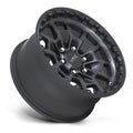 KMC Wheels black auto part