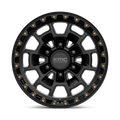 SUMMIT 16X8 6X120 00MM SATIN BLACK W/ GRAY TINT