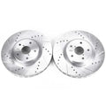 Power Stop 05-14 Subaru Impreza Front Evolution Drilled & Slotted Rotors - Pair