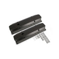 Fabricated Aluminum Valve Covers Black Finish Fits 1965-1978 Chrysler 383-440 B/RB Big Block Mr Gasket