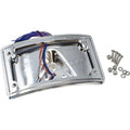 Letric Lighting 2014+ Sportster Perfect Plate Light Chrome Curved License Plate Frame