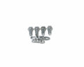 Kentrol 87-06 Jeep Wrangler TJ/YJ Grill Guard - Polished Silver