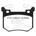 EBC 2019+ Genesis G70 2.0L Turbo (Brembo) Greenstuff Rear Brake Pads