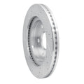 DFC 08-12 Jeep J8 Front Right Drilled & Slotted Silver Brake Rotor
