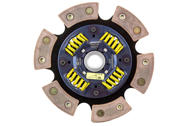 6 PAD SPRUNG RACE DISC