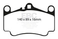 EBC auto part installed view