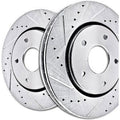 Power Stop 06-11 Saab 9-3 Front Evolution Drilled & Slotted Rotors - Pair