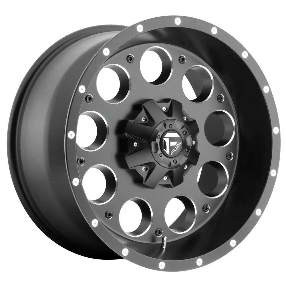 D525 16X8 8X6.5 MT-BLK-MIL 01MM