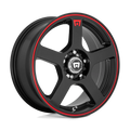 TSW TWBAR 17X8 5X112 M-BLK 45MM - 1780BAR455112M72