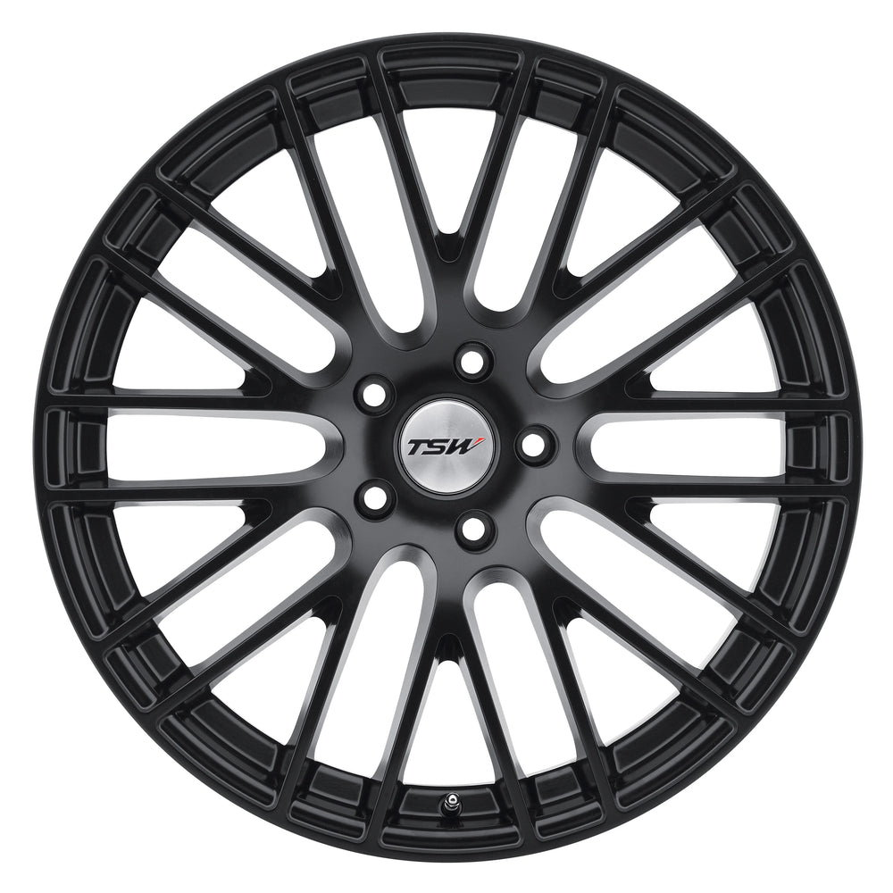 TSW TWBAR 17X8 5X112 M-BLK 45MM - 1780BAR455112M72