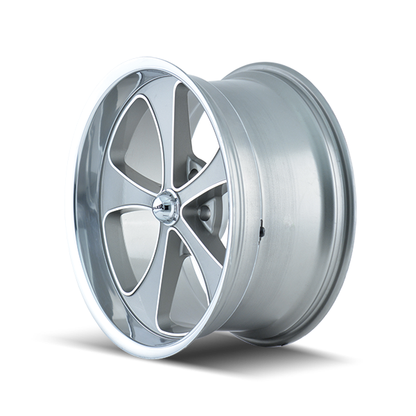 645 (645) GREY/MACHINED FACE/POLISH