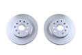 ~(47 lbs. 15X15X5)~ Big Brake KIT JK Front Pair Rotors PLAIN 13.3in Diameter