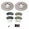 Power Stop 22-23 Ford Transit-350 Front Semi-Coated Rotor Kit