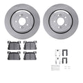 R1 Concepts Brake Rotor- Blank with Optimum Oe Pads Hdw Fits Genesis G90