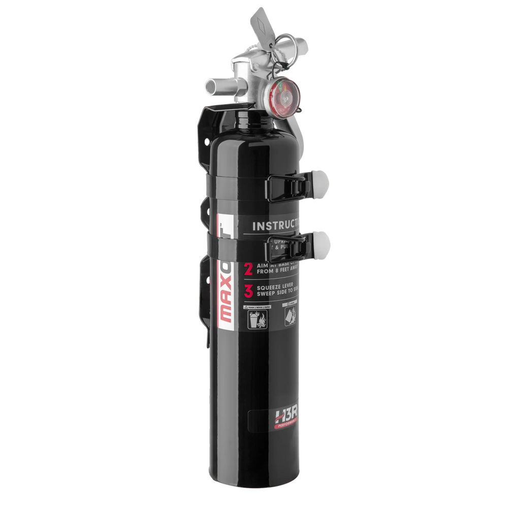 2.5 LB BLACK DRY CHEMICAL FIRE EXTINGUISHER