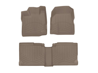 WeatherTech Tan Front Rear FloorLiner HP Fits -20-17 GMC Chevrolet 453461IM-452712IM