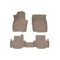 WeatherTech Tan Front Rear FloorLiner HP Fits -24-26 Mazda 451813-1-3IM
