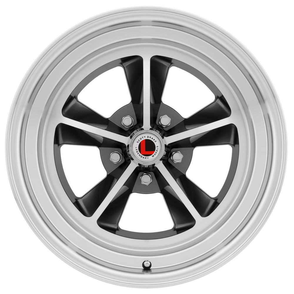 GT9 5 SPOKE RIM-CHARCOAL