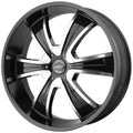 Wheel Pros American Racing AR894 20X8.5 6X4.5/5.5 G-BLK/MCH 35MM AR89428570335