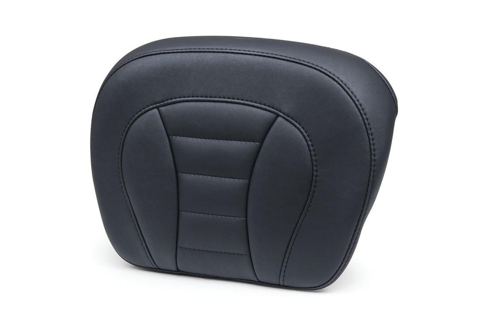 Mustang 08-21 Harley Electra Glide,Rd Glide,Rd King,Str Glide Tour-Pak Pad w/Grey Stitch-Black