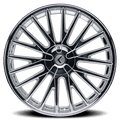KRAZE DOUBLE DOWN KR185 GLOSS BLACK 17X8 5x108/5x114.3 38MM 73MM