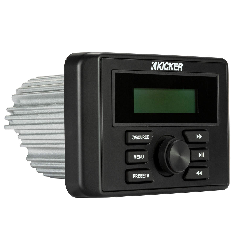 KMC3 Weather-Resistant Gauge-Style Media Center w/Bluetooth; RoHS Compliant