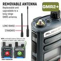 Rugged Radios ENDURO Moto Kit w/ GMR2 PLUS - GMRS Radio and Hand Mic