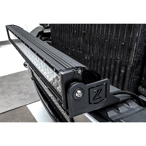 0810 F250/350 FRONT ROOF LED LIGHT BAR MOUNTSFOR DUAL/STACKED 52 INCH LEDS