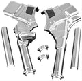 Kuryakyn Deluxe Neck Covers 95-07 Touring Models Chrome