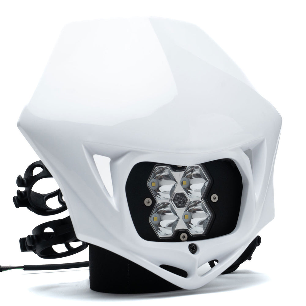 Baja Designs Squadron 2.0 Sport (Spot) - Clear w/MC Race LED Light - Blue