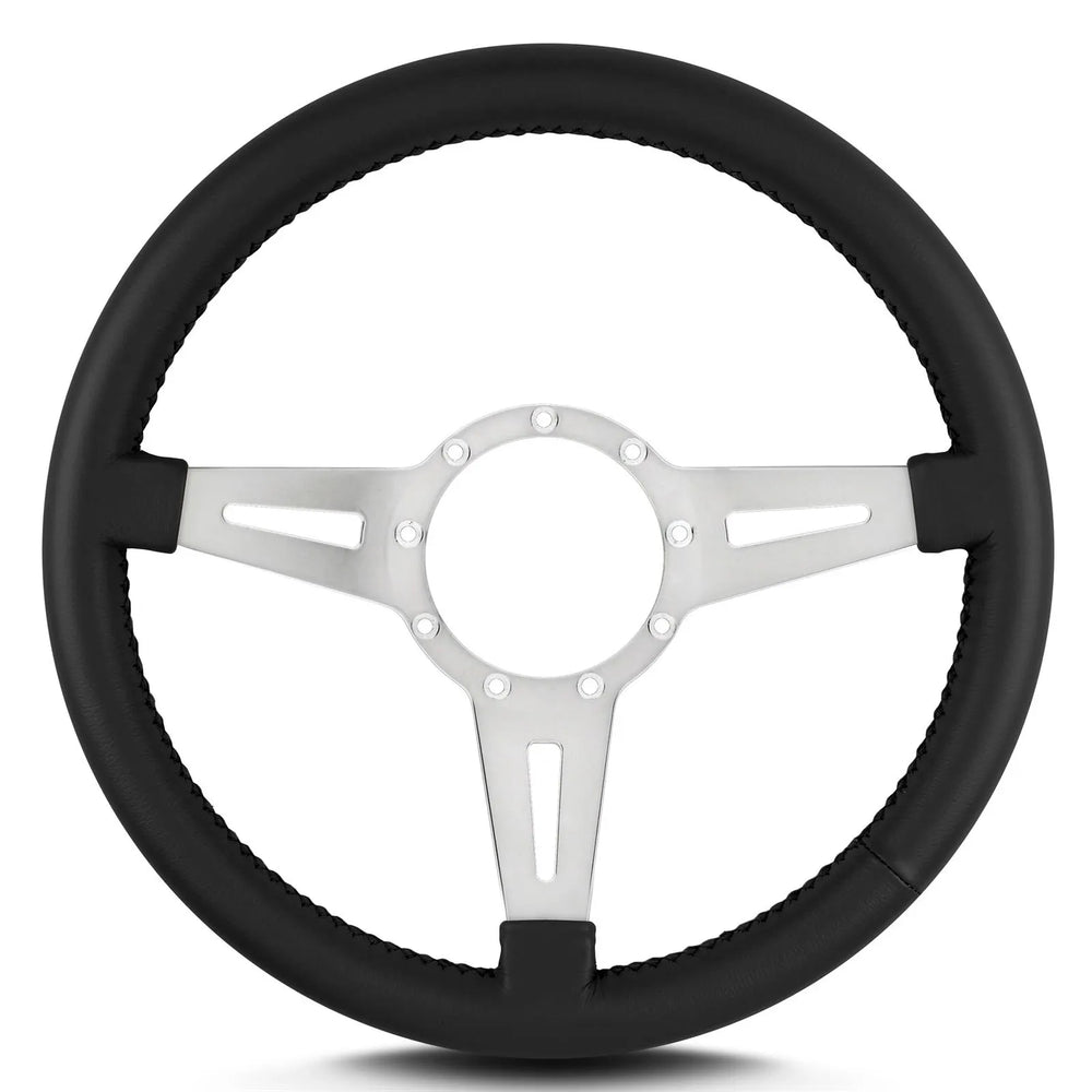 Steering Wheel Mark 4 El egante Pol. w/Blk Wrap