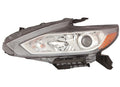 LH HEADLAMP ASSY COMPOSITE; HALOGEN; W/O LED DRL; CHROME BEZEL NISSAN ALTIMA SDN 1618