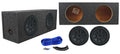 COMPVX 10-INCH (25cm) Subwoofer Dual Voice Coil 2-Ohm 600W