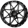 ITP Tornado 15X7 / 4x110 BP / 5+2 Offset Matte Black w/ Milled Accents Wheel