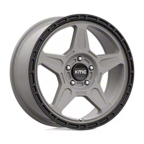 KMC Wheels black auto part