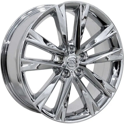 19 IN REPLICA WHEEL LX24 FITS LEXUS RX RIM 19X7.5 CHROME WHEEL