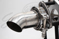 Granatelli 2.25in Stainless Steel Electronic Exhaust Cutout w/Slip Fit/Band Clamp