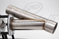 Granatelli 2.25in Stainless Steel Electronic Exhaust Cutout w/Slip Fit/Band Clamp