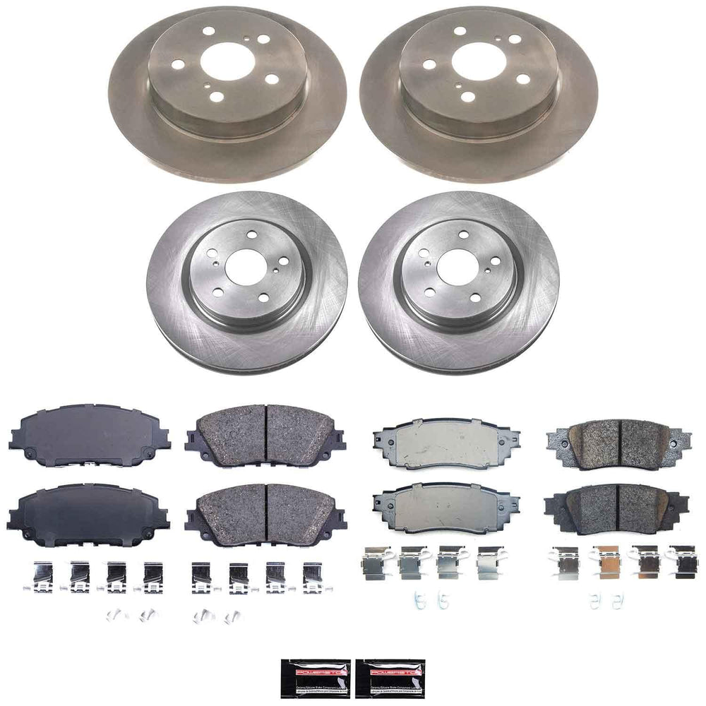 Power Stop AUTOSPECIALTY BRAKE KIT Toyota Corolla Cross 2024 Toyota Venza 2024 KOE9276