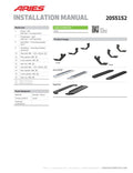 1516 TACOMA CREW CAB VERSATRAC MOUNTING BRACKETS