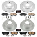 Power Stop 99-01 Hyundai Sonata Front & Rear Z17 Evolution Geomet Coated Brake Kit
