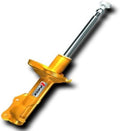 KONI shock absorber close-up